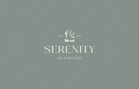 SERENITY Finding Inner Peace, Branding Graphic Design, Mental Wellbeing, Wellness Spa, Adobe Indesign, Photoshop Adobe, Graphic Design Logo, Design Logo, Inner Peace