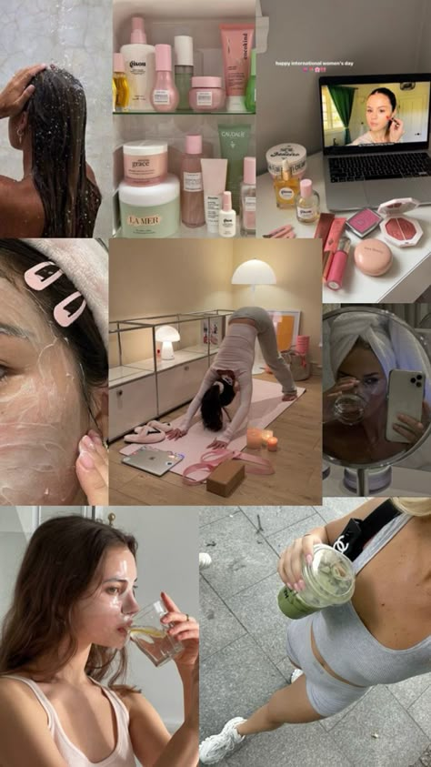 A Collage, Skin Care Products, Face And Body, Care Products, Skin Care, Lifestyle, Collage, Skin, Makeup