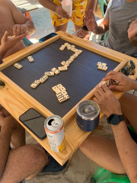 People Playing Dominoes, Playing Domino Aesthetic, Playing Dominoes, Domino Table, How To Play Dominoes, Domino Games, Fall Fest, Summer Things, Vision Boards