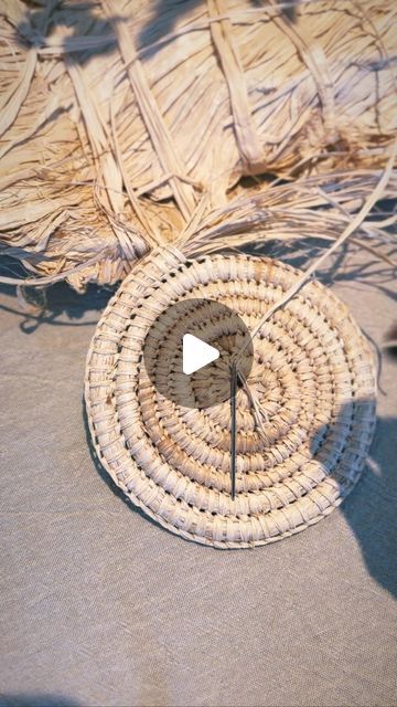 String Harvest on Instagram: "Weaving into the weekend 🥰🌀   ps - Plenty of natural raffia in stock 🫶🏾" Raffia Basket, Basket Weaving, The Weekend, Weaving, On Instagram, Instagram, Nature