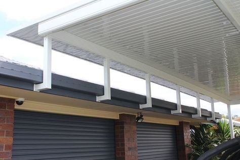 Another great job by Stratco Authorised Outback Dealer My Home Improvements 😍 This beautiful Stratco Outback® Carport will keep cars cool and protected from the climate. It's strong, it's simple, its affordable and it looks amazing. The riser brackets provide extra height, ensuring your 4WD, boat or caravan has all the clearance you will ever need. Take a look at our Outback® Patio and Carport range 👉 bit.ly/stratcooutback #stratco #stratcooutback #australia #carport #verandah Gazebo Pergola, Home Improvements, House Projects, Great Job, Outdoor Area, Caravan, My Home, Home Projects, Bungalow