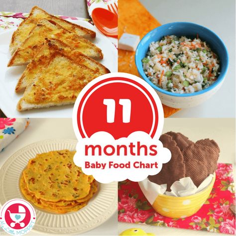 Your baby is not so much a baby anymore!Make the most of baby's natural curiosity by introducing more flavors with the 11 months baby food chart. 11 Month Old Baby Food Recipes, Food For 11 Month Old Baby, 11 Month Old Food Ideas, 11 Month Old Baby Food, 11 Month Old Food, 11 Months Baby Food, 7 Months Baby Food, Infant Food, Baby Food Schedule