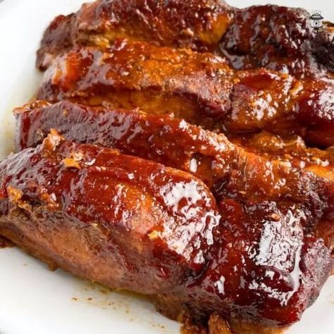 The Ultimate Crockpot Barbecue Ribs: A Feast Worth Every Penny – Easy Instant Recipes Pork Country Style Ribs, Crockpot Bbq Ribs, Crockpot Barbecue, Slow Cooker Barbecue Ribs, Barbecue Ribs Recipe, Baked Meals, Ribs Recipes, Beef Rib, Crockpot Ribs