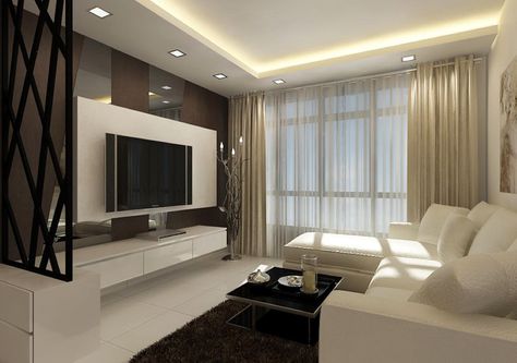 Futuristic Home Interior, Bedroom Minimal, Futuristic Interior Design, False Ceiling Bedroom, False Ceiling Living Room, Modern Room Divider, Living Tv, Ceiling Design Living Room, Futuristic Interior