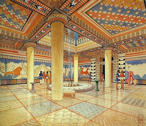 Minoan Architecture, Knossos Palace, Sea Peoples, Bronze Age Civilization, Minoan Art, Architecture Antique, Greek History, Art Antique, Ancient Architecture