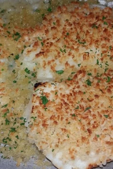 Fantastic Baked Fish Mayo Baked Fish, Baked Fish, Lemon Pepper, Oven Baked, Cheese Pizza, Fish Recipes, Main Course, Parsley, Mashed Potatoes