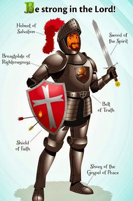 Blogpost met clip : soldier in the army of the Lord Armor Of God Lesson, Be Strong In The Lord, Bible Messages, Strong In The Lord, Christ Painting, Vbs Themes, Quotes Telugu, Bible Passages, Vacation Bible School