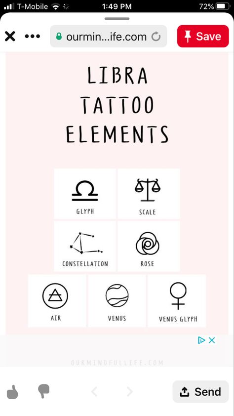 Libra Element Tattoo, Libra Tattoo Elements, Libra Glyph Tattoo, Libra Zodiac Tattoos, Tattoo Elements, Horoscope Tattoos, Libra Tattoo, Zodiac Elements, Elements Tattoo