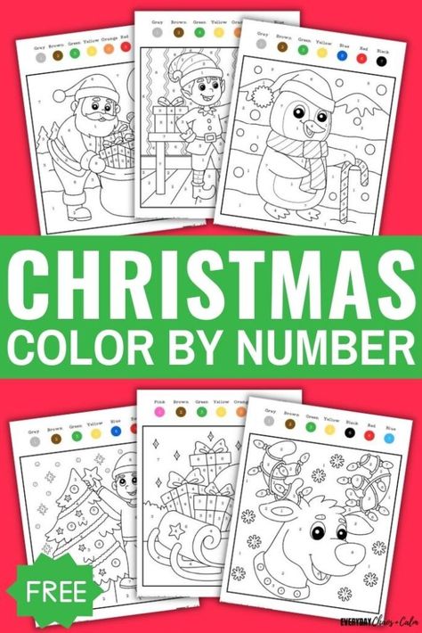 Color By Number Christmas, Preschool Christmas Party, Fall Leaves Coloring Pages, Candy Cane Coloring Page, Christmas Color By Number, Countdown Activities, Cool Advent Calendars, Hand Muscles, Fnaf Coloring Pages