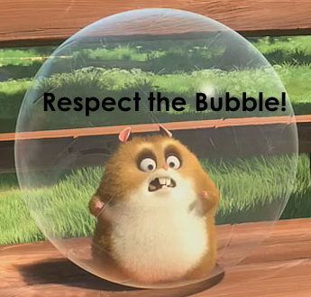 Visual reminder for kids to respect personal space/"bubble" Personal Space Bubble, Personal Bubble, Social Skills Videos, Space People, Protective Behaviours, Personal Mantra, Social Skills Groups, Counseling Lessons, Guidance Lessons