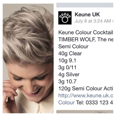 Keune Formula Blondes, Keune Color Formulas, Keune Hair Color Chart Shades, Keune Hair Color, Bob Hair Color, Color Formulas, Hair Color Formulas, Color For Brunettes, Hair Color For Brunettes