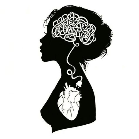 Brain Art, Medical Art, Art And Illustration, Anatomy Art, Instagram Art, Heart Art, Line Art Drawings, Art Drawings Sketches, Dark Art