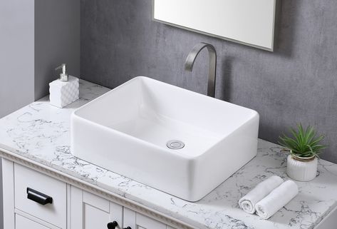 Contemporary bathroom sinks