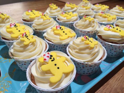 Pudsey Bear Children in Need cupcakes Aero Cake, Children In Need Cupcakes, Children In Need Cakes, Pudsey Bear, Charity Ideas, Bear Cupcakes, Cakes Decorating, Cake Stuff, Teaching Inspiration