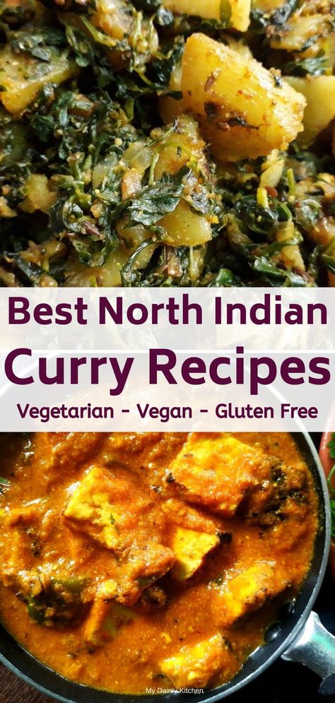 North Indian Curry, Legumes Recipes Indian, Vegetable Gravy Recipe Indian, Indian Vegetable Curry Recipes, Northern Indian Recipes, Dry Curry Recipes, India Recipes Easy, North Indian Food Recipes, Gluten Free Indian Recipes