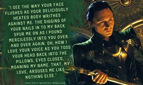 Loki Fanfiction, Dirty Whispers, Loki Whispers, Loki Imagines, Loki Quotes, Marvel Images, Hello Darling, Loki Marvel, Loki Thor