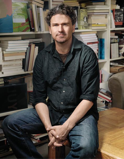 Nearly 15 years ago, Dave Eggers’s irony-tinged, confessional writing style made him a literary sensation. Countless projects and publications later, he’s proving that what first defined him is far from what drives him now.  Eggers sitting in his office, known as Dave’s Cave. Dave Eggers, His Office, Jack Kerouac, Wall Street Journal, Writing Styles, Inspirational People, Book Worth Reading