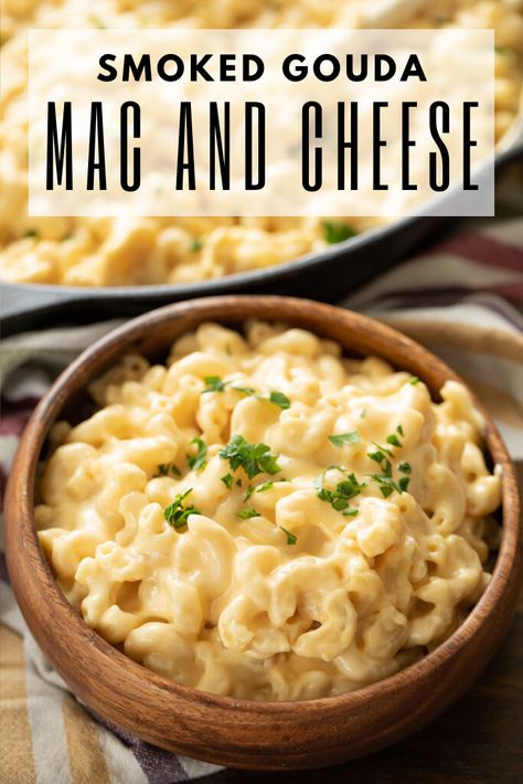 Homemade Gouda Mac And Cheese Recipe, Mac And Cheese Recipe With Gouda, Different Mac And Cheese Recipes, Baked Gouda Mac And Cheese, Mac And Cheese Recipe Gouda, Recipes With Gouda Cheese, Smoked Gouda Mac And Cheese Recipe, Gouda Mac And Cheese Recipe, Gouda Cheese Recipes