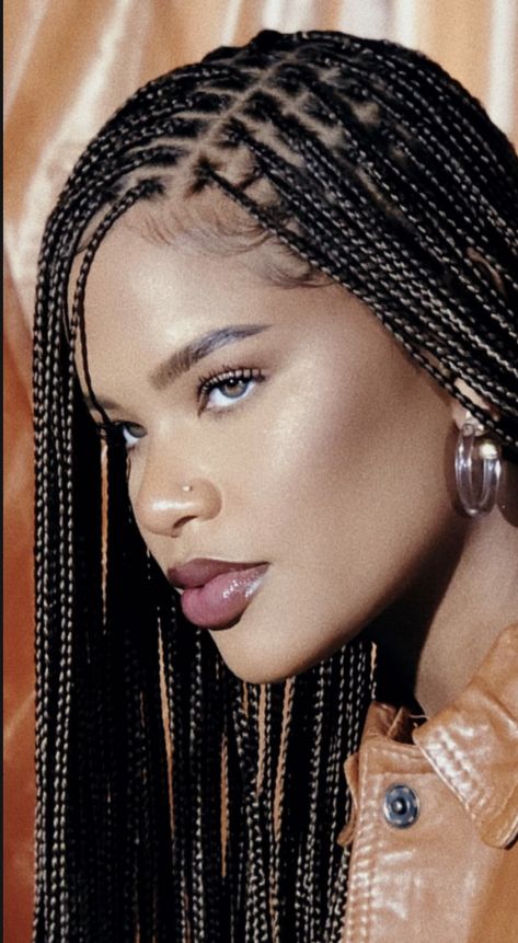 Small Box Braids Hairstyles, Alissa Ashley, Micro Braids Hairstyles, Faux Loc, Small Box Braids, Individual Braids, Blonde Box Braids, Short Box Braids, Long Box Braids