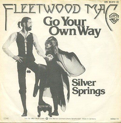 80s Music Playlist, Iconic Musicians, Album Covers Posters, Fleetwood Mac Rumors, Breakup Songs, Lindsey Buckingham, Go Your Own Way, Silver Springs, Complicated Relationship