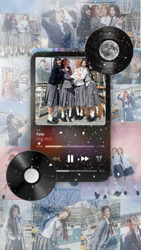 #comp for @LunaCr3ativa #fate #gidle #kpop #music #wallpaper #vibes #quotes #school #kpopcollage Gidle Collage Wallpaper, Gidle Aesthetic Wallpaper, Kpop Music Wallpaper, Gidle Wallpaper Lockscreen, Gidle Wallpapers, Gidle Aesthetic, Quotes School, Yuqi Soyeon, Wallpaper Vibes