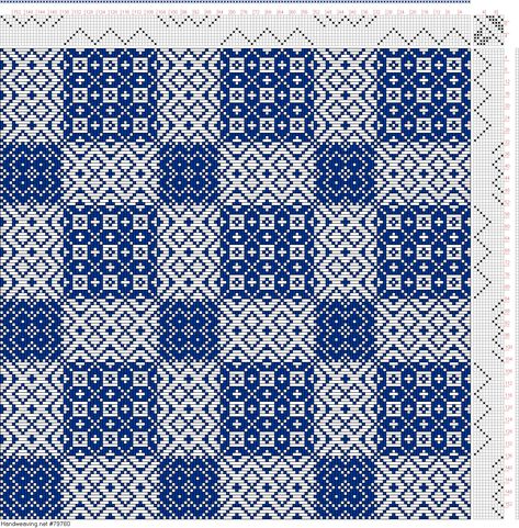 8shaft Weaving Pattern, Handweaving.net Pattern, 8 Shaft Weaving Drafts, Weaving Patterns Design, Net Weaving, Weaving Loom Projects, Towel Weaving, Origami Patterns, Dobby Fabric