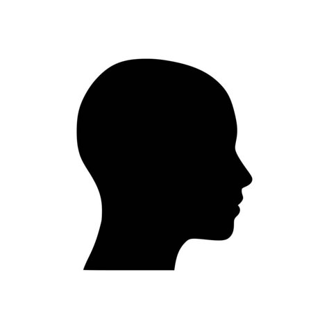 Head Silhouette Human, Human Head Silhouette, Head Profile, Shadow Illustration, Master Thesis, Shadow Silhouette, Head Silhouette, Human Icon, Face Profile