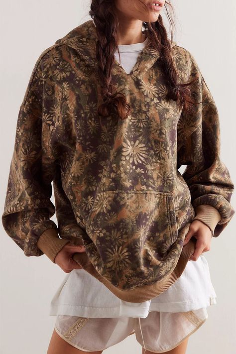 Casual Street Flowers Snakeskin Print Leopard Pocket Hoodies(5 Colors) Street Flowers, Winter Mini Dresses, Loose Clothing, Loose Outfit, Snakeskin Print, Hooded Tops, 70 Dress, Christmas 2024, Long Blouse