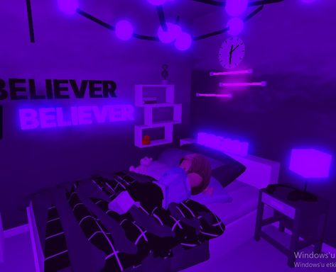 Bloxburg Led Light Room, 2020 Nostalgia, Vibe Place, Vibe House, Vibe Rooms, Roblox Edit, Bloxburg Ideas, Bloxburg House, House Layouts