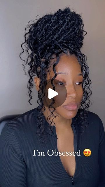 Human Hair Box Braids Black Women, Different Loc Styles, Soft Locs With Curls, Shaved Sides And Back, Cornrows Braids For Black Women, Boho Locs, Soft Locs, Box Braids Hairstyles For Black Women, Shaved Sides