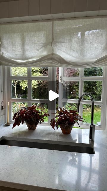 Vivienne Cutler on Instagram: "Happy Friday 🙌💃🏻

Ad. I’m so delighted to be working with @linwood_fabric on the latest addition to my kitchen. These beautiful relaxed Roman blinds made in their Danube Decorative Linens Collection in 100% linen in the colour Rocksalt, which I hope you’ll agree is beautiful! 😍. I decided to go unlined this time so that they would filter the light and not block it too much especially in this part of the kitchen which is much darker. The drape is perfect and frames the windows beautifully and they really do finish this whole space off! 🫶🏻

The wonderful @fabricsandpapers who are local to me, came to measure up a few weeks ago and I cannot recommend them enough. Such a professional service with a quick turnaround on these too! They offer everything from c Vivienne Cutler, Linwood Fabric, Roman Blinds Kitchen, Linwood Fabrics, Roman Blinds, My Kitchen, Happy Friday, I Decided, Too Much