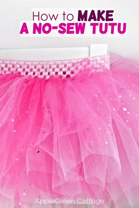 Making Tutus No Sew, Diy Tutu Skirt No Sew, Diy Toddler Tutu, Diy Tulle Skirt No Sew, How To Make A Tulle Skirt, Make A Tutu, Diy Tulle Skirt, Diy Tutu Skirt, Diy Tutus