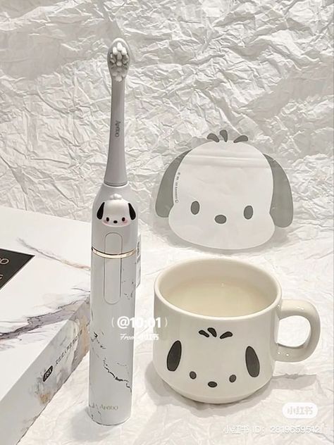 Kawaii Items To Buy, Pochacco Items, Pochacco Things, Kawaii Things To Buy, Pochacco Stuff, Cute Things To Buy, Sikat Gigi, Cute Furniture, Hello Kitty Items