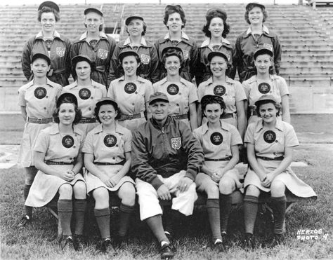 Before A League of Their Own | Baseball Hall of Fame Baseball Card Values, Rockford Peaches, Baseball Sunglasses, No Crying In Baseball, Baseball Hall Of Fame, A League Of Their Own, League Of Their Own, Baseball Uniforms, Baseball Girls