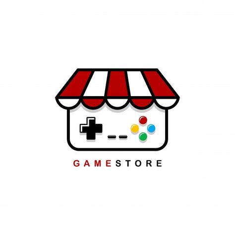 Game Net Design, Gs Logo, Gaming Shop, Game Logos, Logo Gaming, Game Cafe, Logo Game, Video Game Shop, Youtube Banner Design