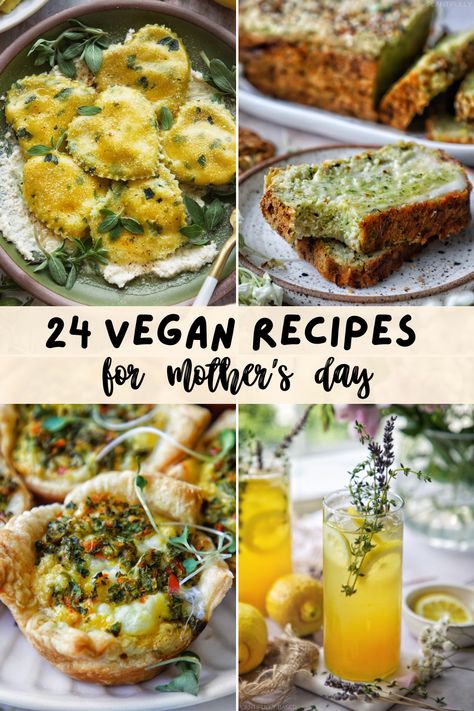 Mother's Day Recipe Round Up - Plantifully Based Vegan Mothers Day Brunch, Vegan Mothers Day Dinner, Mothers Day Dinner, Vegan Lunches, Mothers Day Brunch, Vegetarian Recipes Easy, Vegetarian Dinner, Vegan Lunch, Base Foods