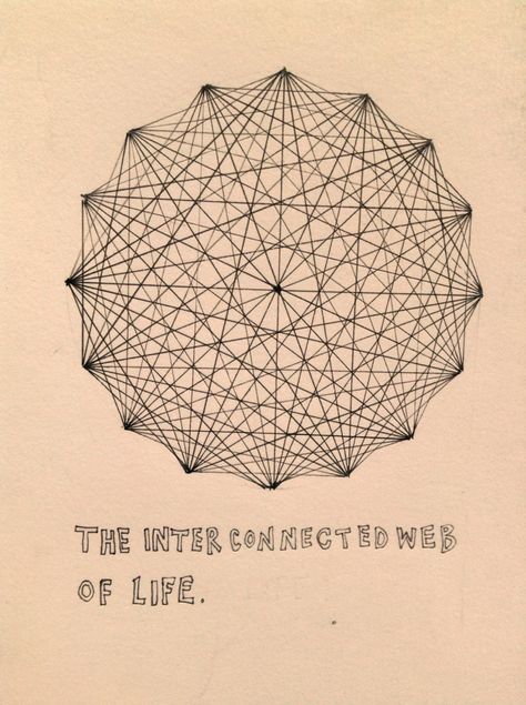 Interconnectedness. By Emily Wilson What Are My Values, Consciousness Tattoo, Art Feathers, Golden Record, Mental Space, No Man Is An Island, Connection Art, Medical Engineering, Banner Inspiration