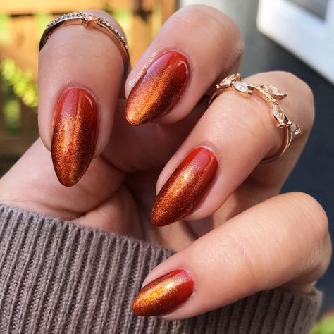 Pumpkin Spice Nails, Simple Fall Nails, Fall Gel Nails, Pumpkin Nails, Gel Set, Thanksgiving Nails, Fall Nail Art, Fall Nail Colors, Autumn Nails