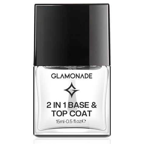 Base Top Coat Nail Polish: 2 in 1 Clear Quick Dry Nail Polish Color Protection High Shine Long Lasting Glossy Fast Air Dry Nail Polish for Women Salon... Leave Nails, Women Salon, Base Coat Nail Polish, Faded Nails, Water Based Nail Polish, Quick Dry Nail Polish, Top Coat Nail Polish, Dry Nails Quick, Long Press On Nails