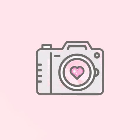 Pink Video Icon, App Icons Camera, Pink Camera App Icon, Pink Insta Icon, Camera Pink Icon, Camera App Icon Aesthetic, Aesthetic Camera Icon, Preppy App Icons Aesthetic, Pink Camera Aesthetic