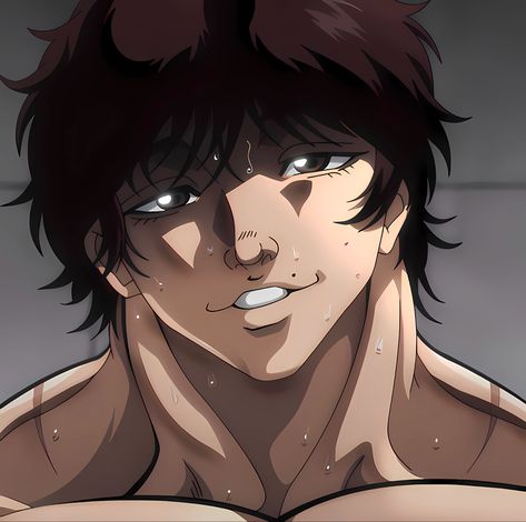 Baki Hanma Icons, Baki Pfp, Baki Aesthetic, Martial Arts Anime, Kakashi Hatake, Anime Profile, Black Love Art, Night Aesthetic, Anime Sketch