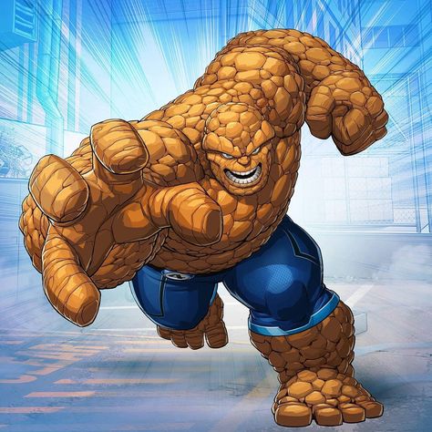 Patrick Brown Art, Baxter Building, Patrick Brown, Ben Grimm, Hungry Wolf, Fantastic Four Marvel, Thor Art, Marvel Character Design, Fantastic 4