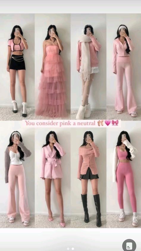 Barbie Core Outfit, Barbie Outfits Ideas, Barbie Ootd, Korean Ootd, Cute Skirt Outfits, Moda Paris, Shein Outfits, Barbie Fashionista, Fashionista Clothes