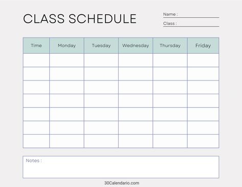 Free Class Schedule Template for Student, Teacher, Kids and Kindergarten | Weekly Printable Plann... academic_planner_aesthetic #businessplannerideas🖌️ School Schedule Templates, Study Schedule Template, Class Schedule Template, Class Planner, Free Quizzes, Class Timetable, Timetable Template, Organization Notes, Printable Forms