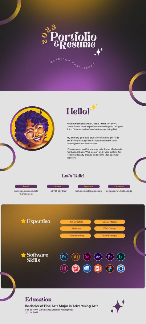 Best Graphic Design Portfolio, Portfolio Ideas For Graphic Designer, Portfolio For Designer, Self Portfolio Design, Graphics Portfolio Design, Portfolio Design Graphic Designers Ideas, Creative Designer Resume, Portfolio Font Design, Graphic Designer Portfolio Template