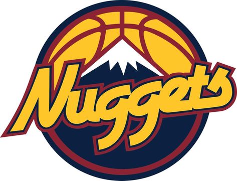 Denver Nuggets Logo, Nuggets Logo, Los Angeles Airport, Frat Coolers, I Love Basketball, Sports Logo Design, Logo Redesign, Nba Logo, Love And Basketball