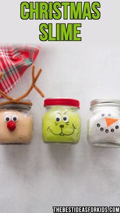 Kindergarten Ornaments, Christmas Slime, Diy Gifts For Christmas, Slime Recipes, Wine Bottle Diy Crafts, Crafts Preschool, How To Make Slime, Christmas Idea, Slime Recipe