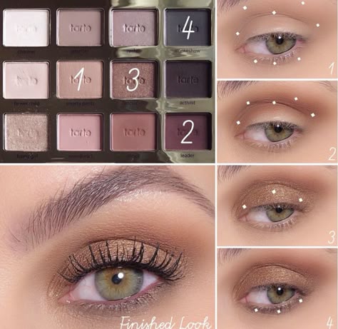 Tartelette In Bloom Palette Looks, Tartelette In Bloom Looks Step By Step, Tarte In Bloom Palette Looks Tutorial, Tartlette In Bloom Looks Natural, Tarte In Bloom Palette Looks, Tartelette In Bloom Looks, Tartlette In Bloom, Granny Fashion, Tarte Eyeshadow