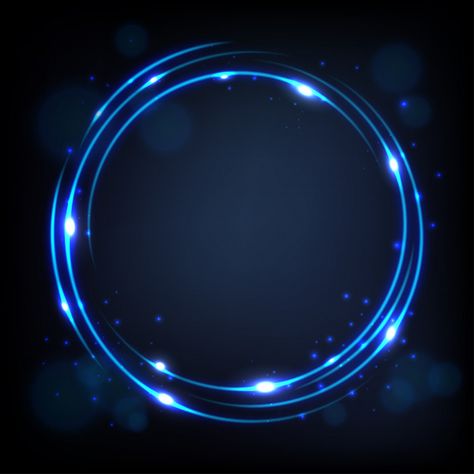 Rodada azul brilhante com fundo de faíscas Vetor Premium | Free Vector #Freepik #vector #freefundo #freebandeira #freequadro #freeabstrato Blurry Blue Circle Wallpaper, Circle Light Background, Logos Color, Logo Background Design Circle Blue, Instagram Logo Transparent, Gold Circle Frame On A Black Background Vector, Dark Blue Technology Background, Blurred Background Photography, Photoshop Digital Background