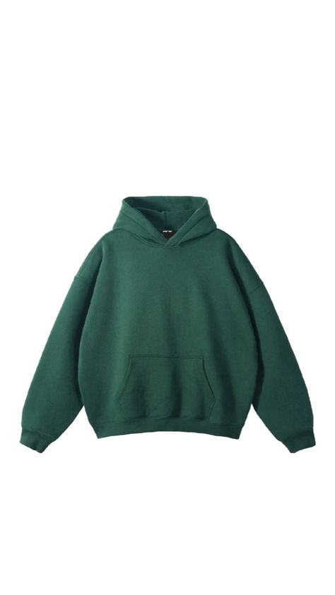 Plain Hoodies Outfit, Dark Green Hoodie Aesthetic, Cute Winter Hoodies, Sweaters Zip Up, Forest Green Hoodie Outfit, Green Zip Up, Green Hoodie Outfit Aesthetic, Dark Green Hoodie Outfit, Basic Hoodie Outfit